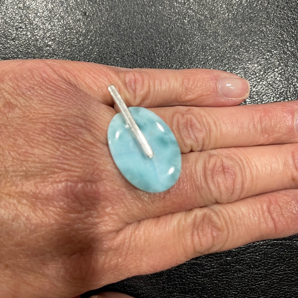 Larimar size 7 ring